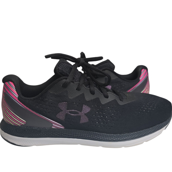 UNDER ARMOUR-Women's Charged Impulse 2 Black/Grey Athletic Shoes-Size 10 - Picture 2 of 7